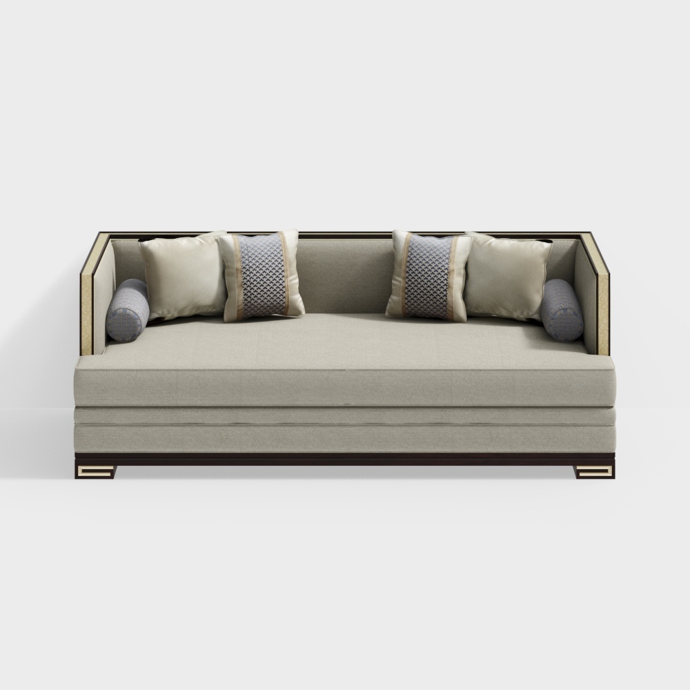 Elegant 3D Sofa Model for Modern Interiors