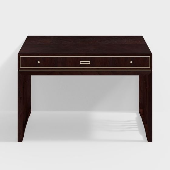 Mid-Century Modern Desk 3D model
