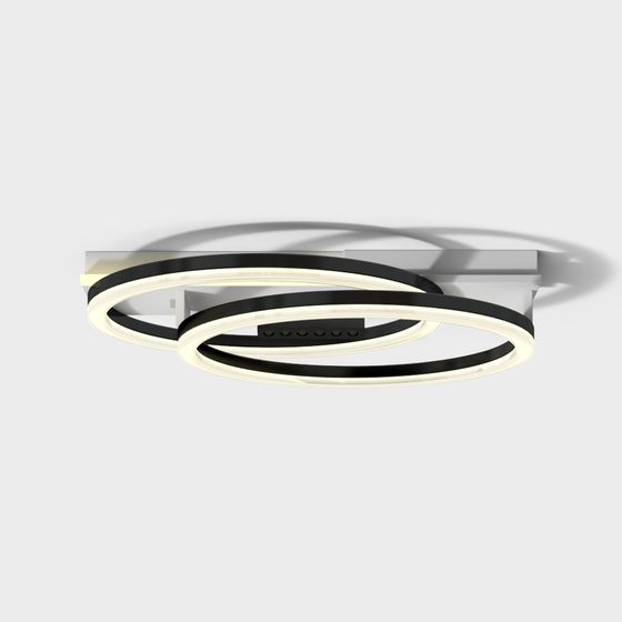 Spherical Light and Shadow Lamp 3D model