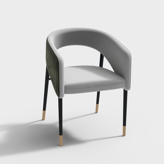 Urban Elegant Chair 3D model for Contemporary Spaces