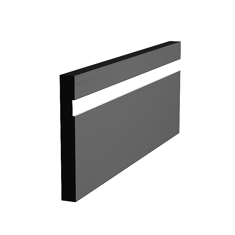 Luminous skirting line