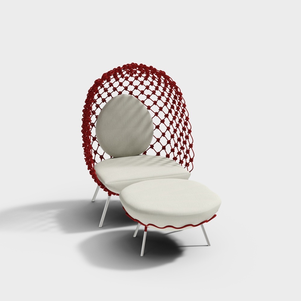 Contemporary 3D Model Chair for Modern Spaces