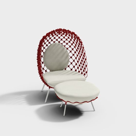 Contemporary 3D Model Chair for Modern Spaces