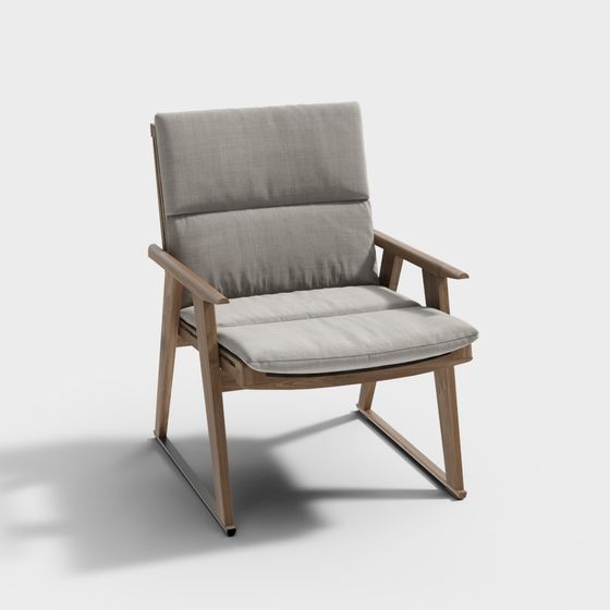 Cozy Lounge Chair 3D model