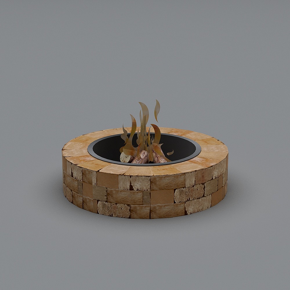 Nhu yếu phẩm+Santa+Fe+Lửa+Vòng Hố lửa