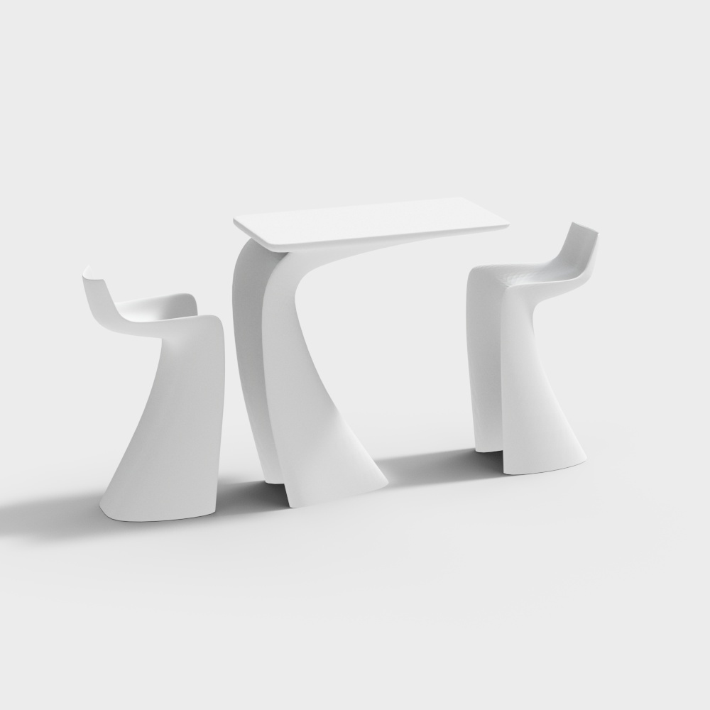 Outdoor tables and chairs