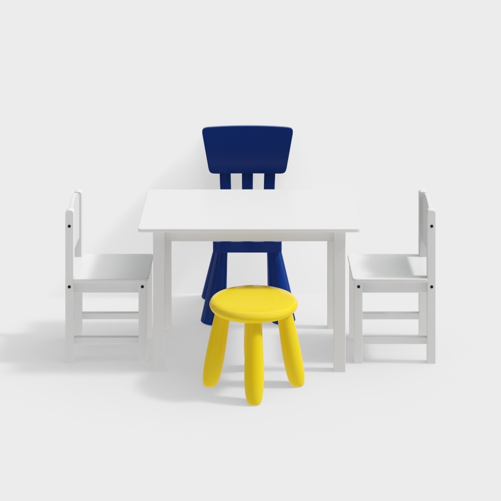 Nordic children's table and chair