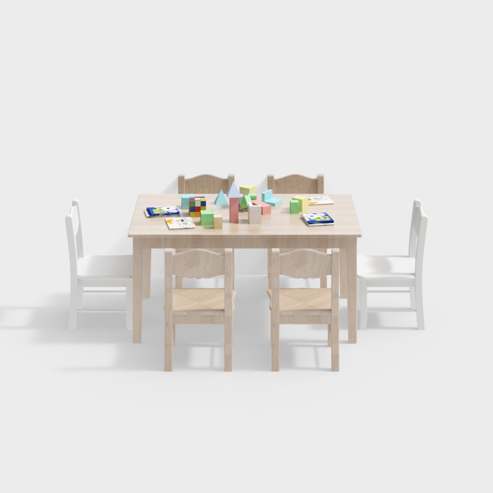 Tavoli e Sedie Moderne per Asilo