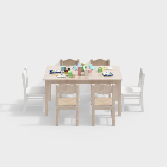 Tavoli e Sedie Moderne per Asilo