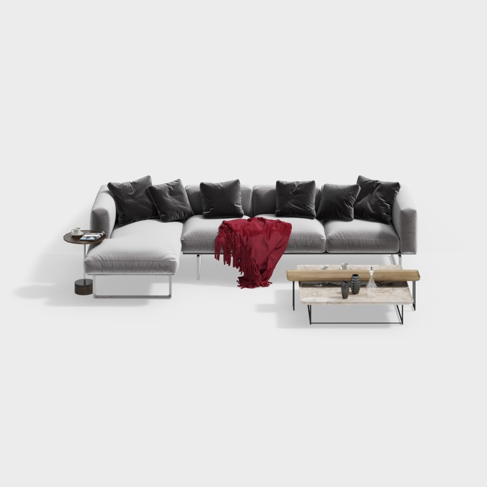 Sofá moderno Cassina para varias personas