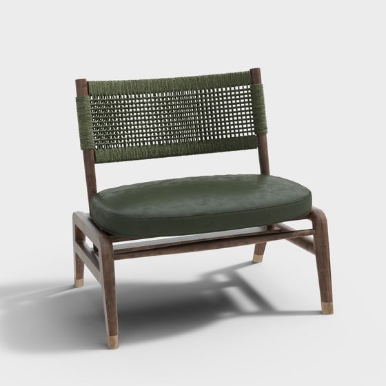 Woven Comfort Chair 3D model