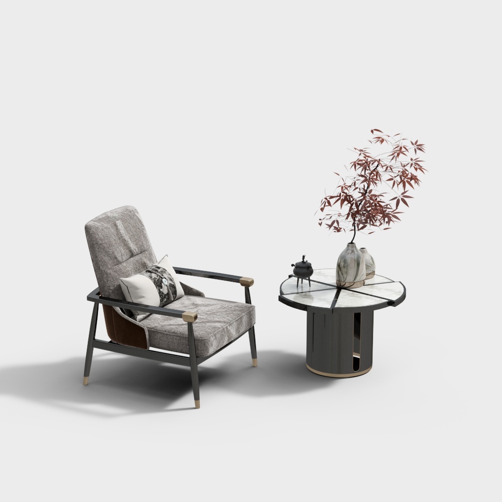 New Chinese side chair side several combinations