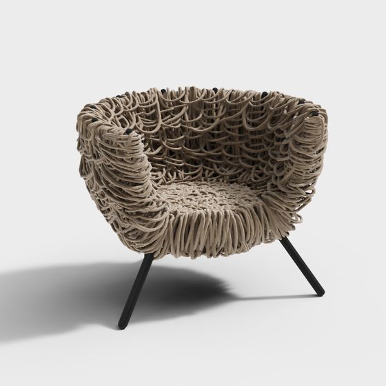 เก้าอี้ข้างแบบ Wabi-sabi