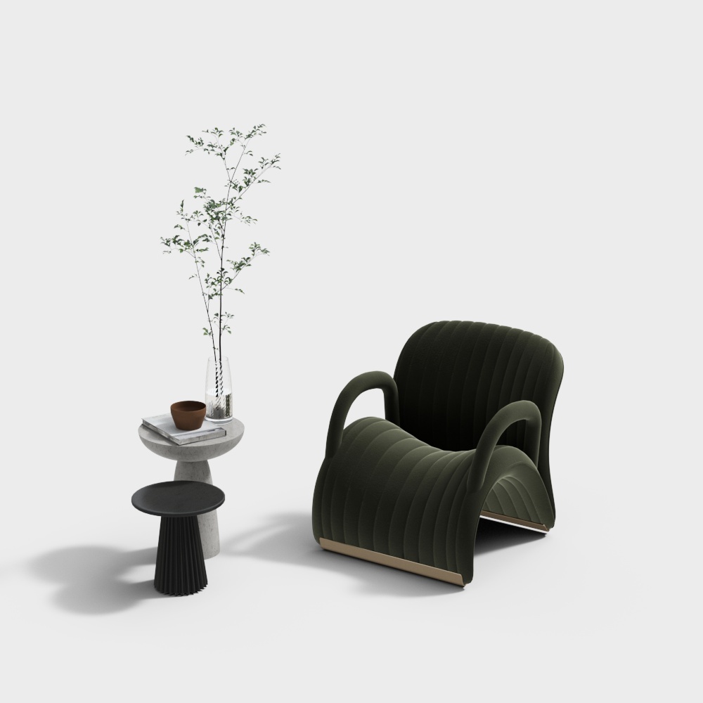 Modern style lounge chair side several combinations