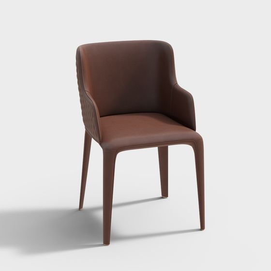 Urban Elegance Chair 3D model for Contemporary Spaces
