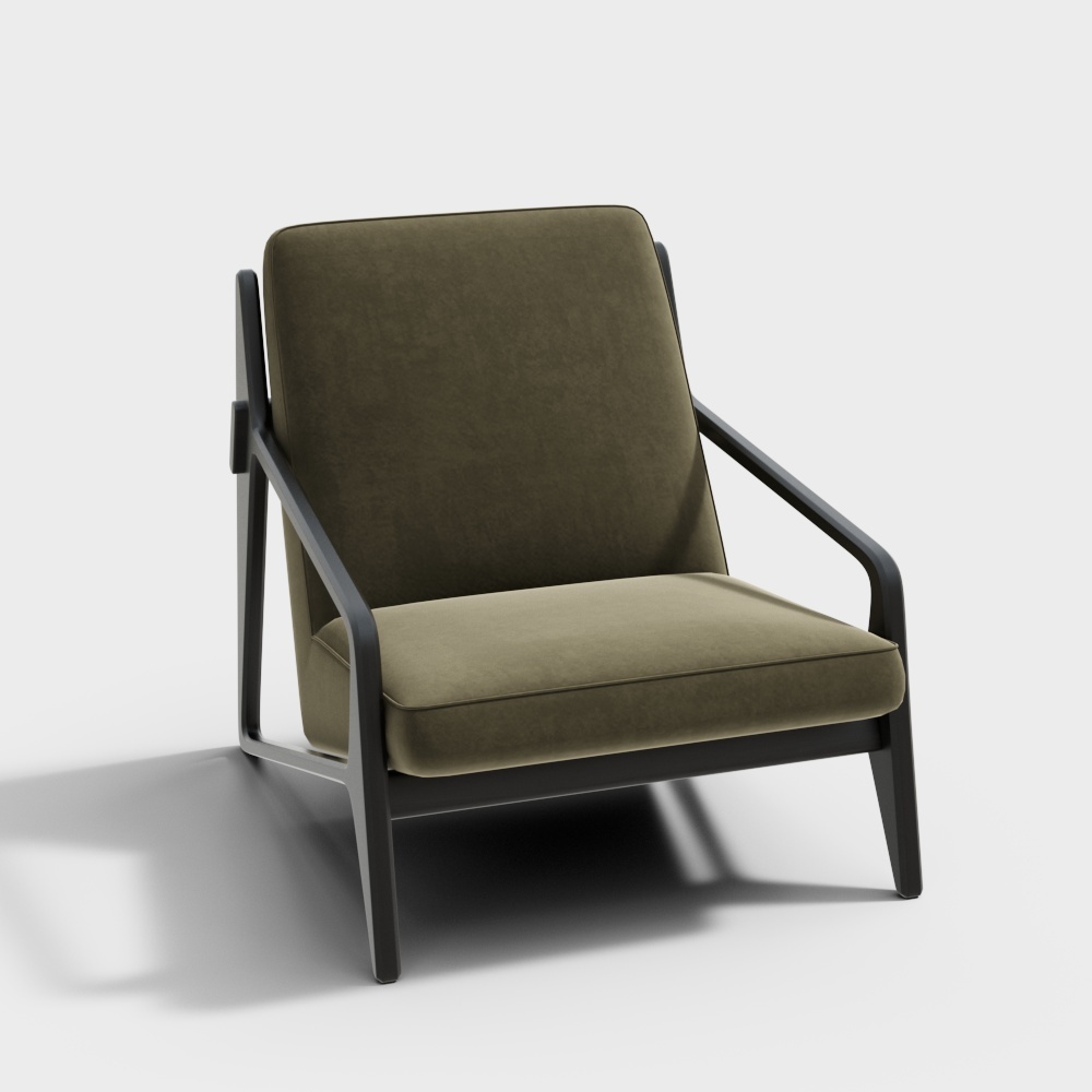 Wabi-sabi single lounge chair