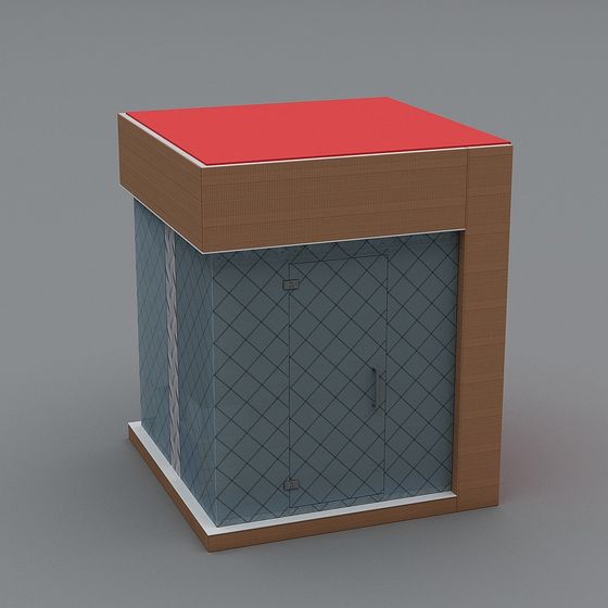 Urban Cottage 3D model