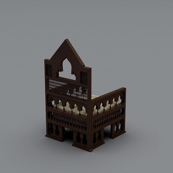 Arabian Bed 3D model