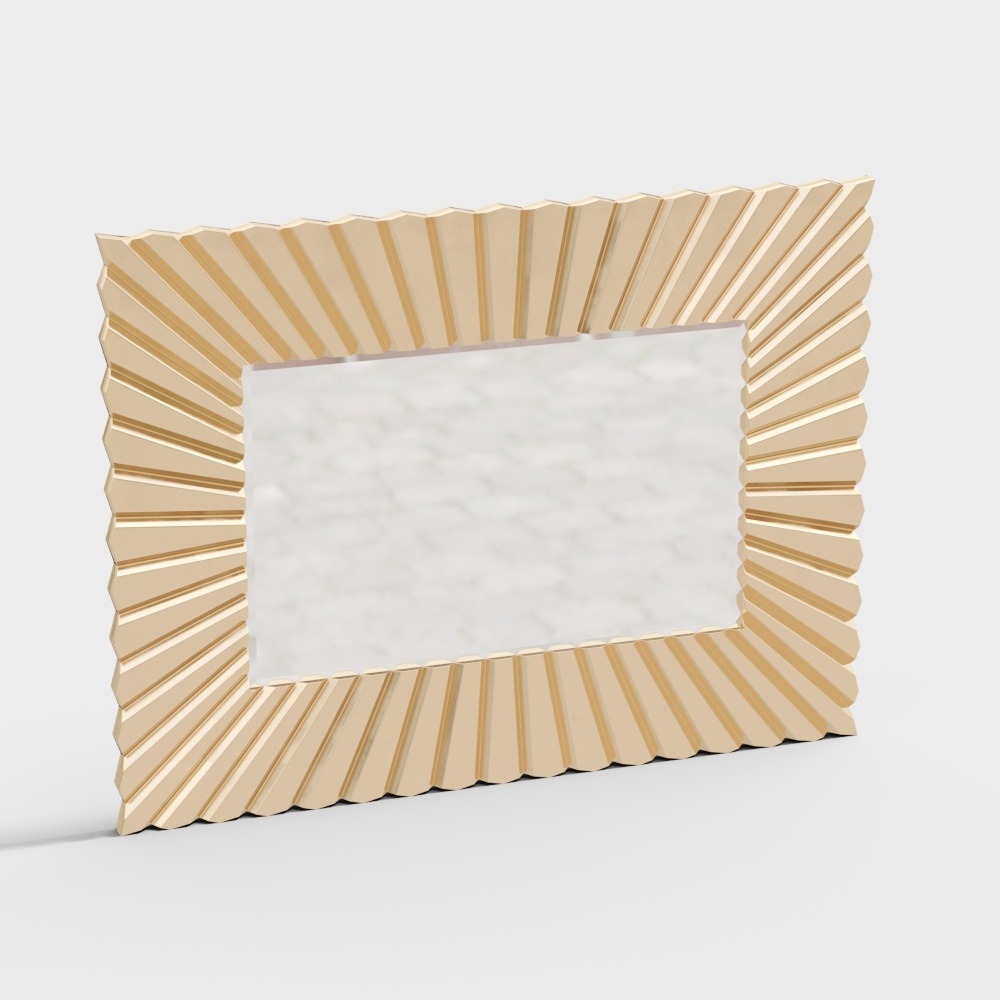 モダンスクエアミラー