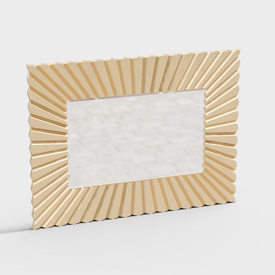 モダンスクエアミラー