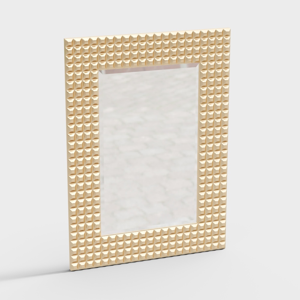 モダン長方形ミラー