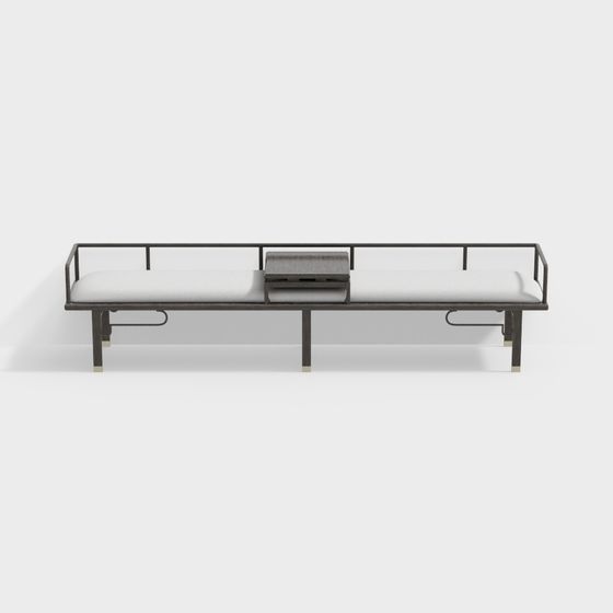 Modern Urban Bench 3D model
