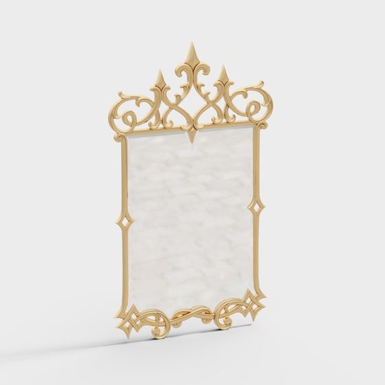Regal Mirror Frame 3D model