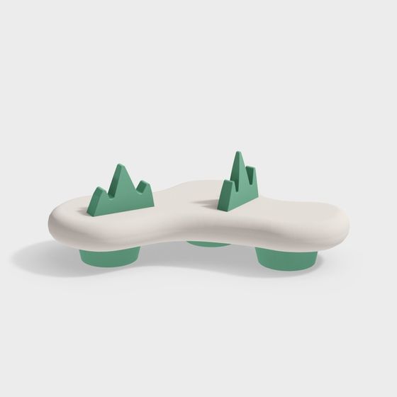 Mountain Peak Chair 3D model for Unique Interiors