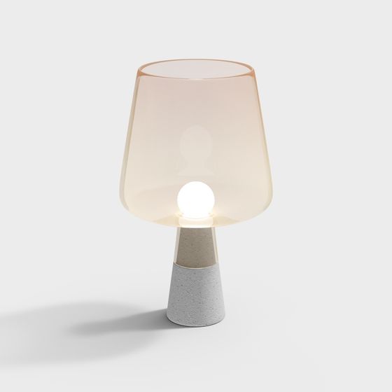 Unique Modern Minimalist Table Lamp 3D model