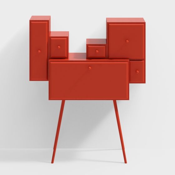 Madia e Scrivania Strutturata Macaron