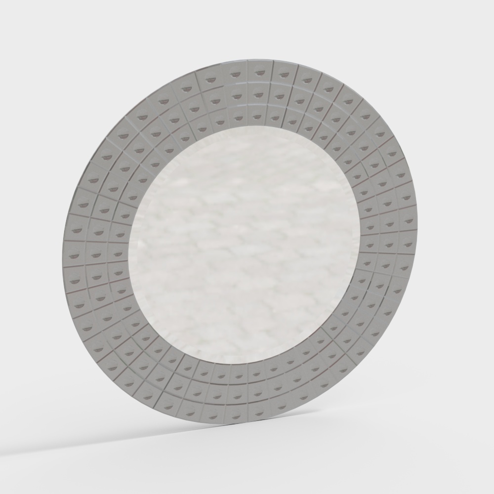 モダンミラーグレー装飾ミラー