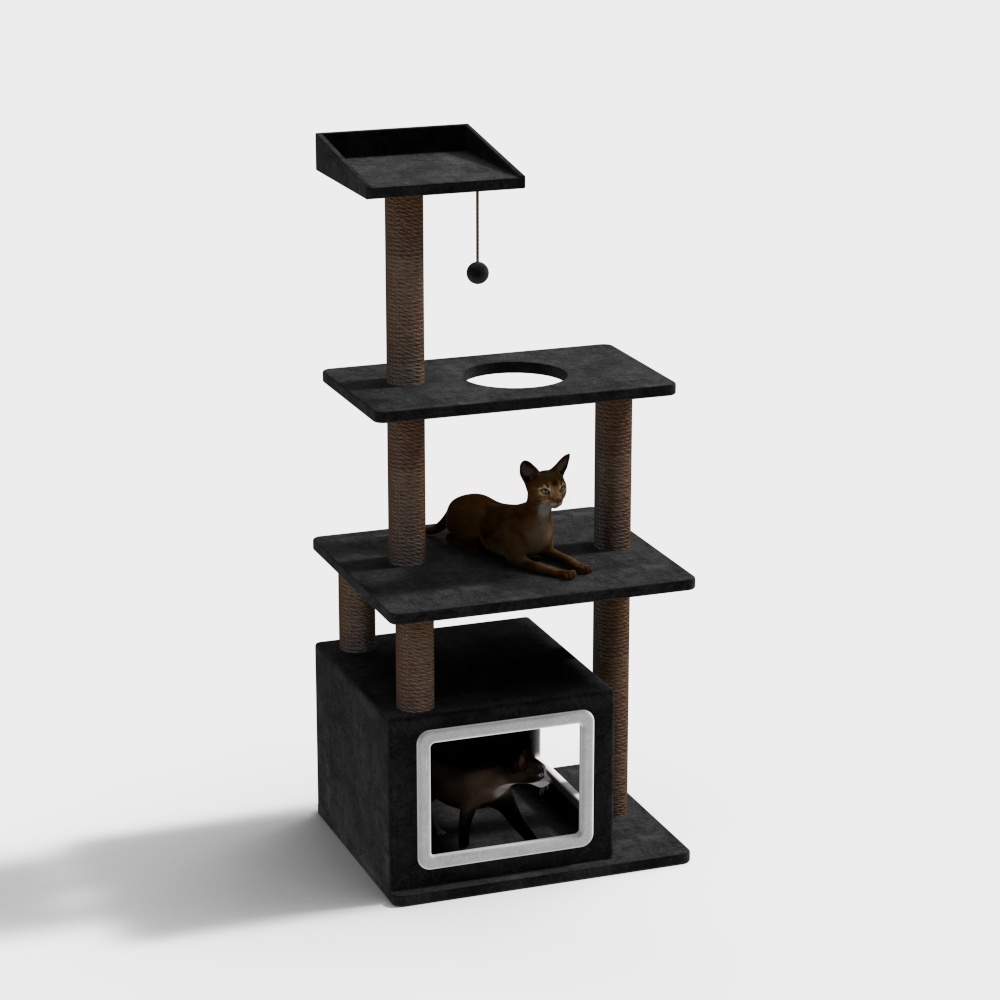 Medium cat climbing frame