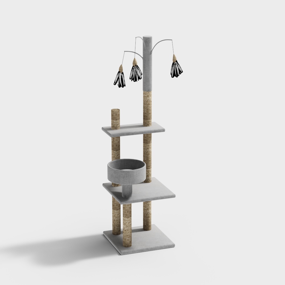 Modern kitten litter cat climbing frame