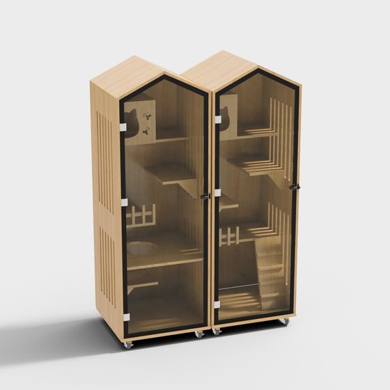 Urban Cottage 3D model for Modern Living