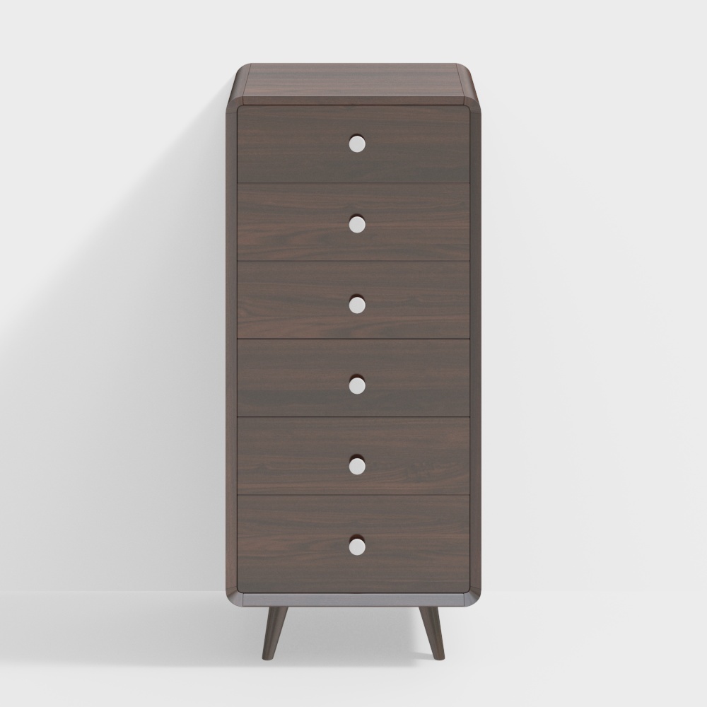 Mid-Century Modern Dresser 3D model