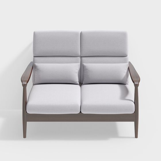 Urban Comfort Sofa 3D model