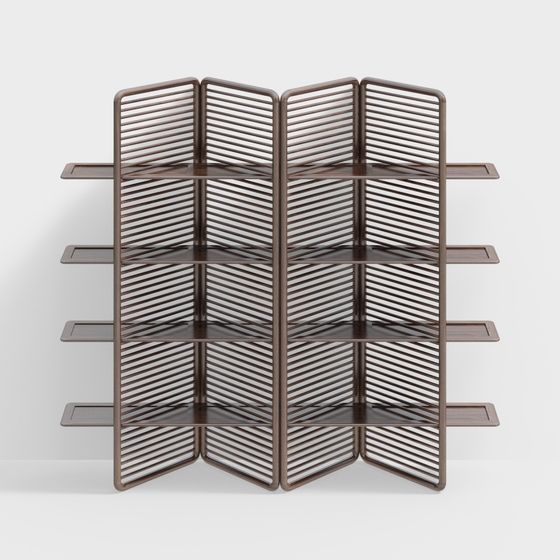 Foldable Screen 3D model for Interior Design