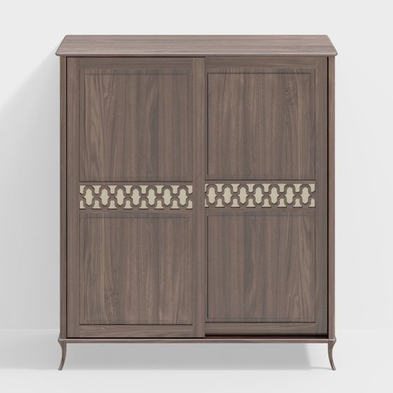 Stylish 3D Model Furniture Cabinet