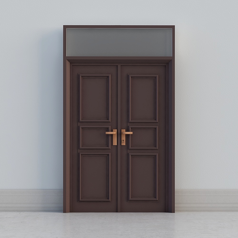 Porte principale en aluminium 1.7 Double+Porte