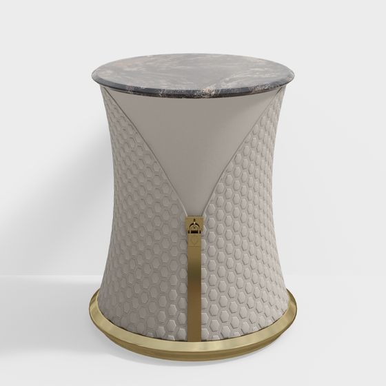 Honeycomb Side Table 3D Model