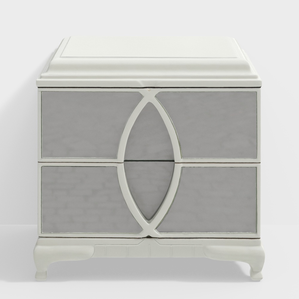 Ant Star Map - Famu series - white bedside table - 805