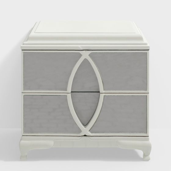 Art Deco Nightstand 3D model