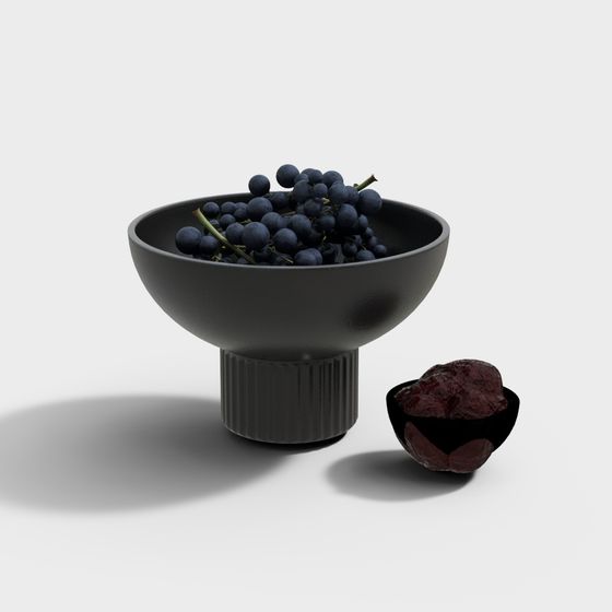 Modern Fruit Bowl 3D model