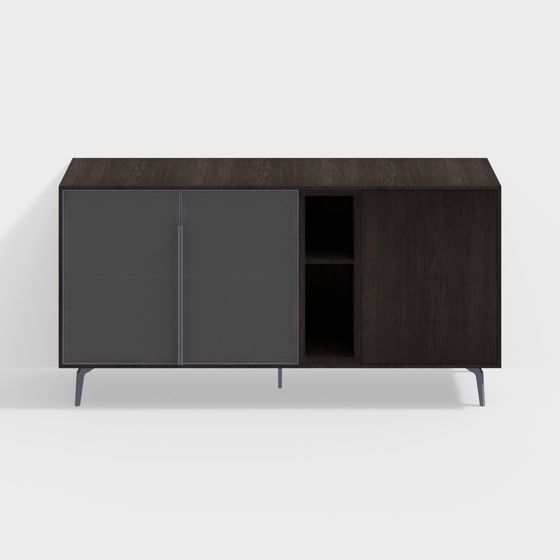 Urban Sideboard 3D model for Modern Spaces