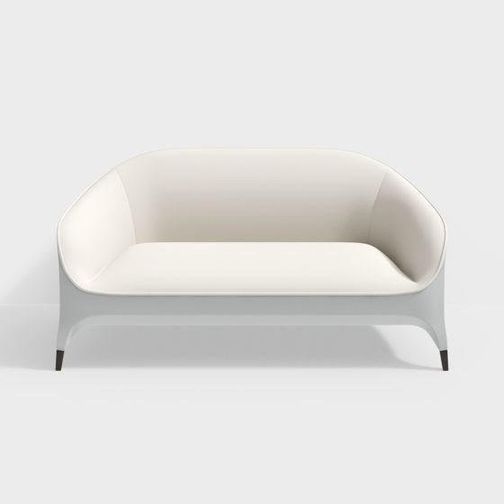 Elegant Modern Sofa 3D model