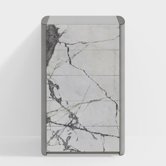 Marble Cabinet 3D model