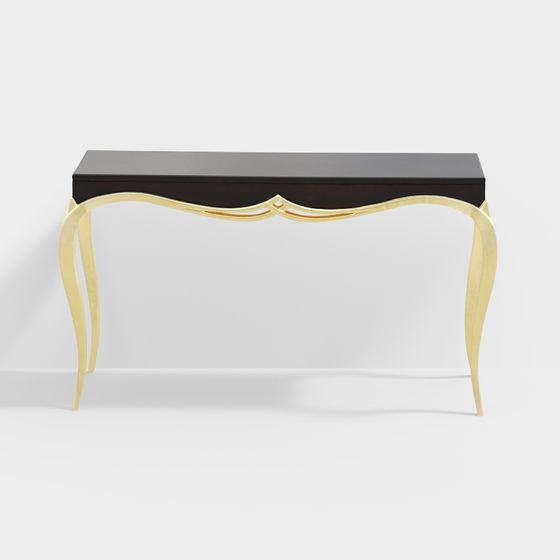 Art Deco Console Table 3D model