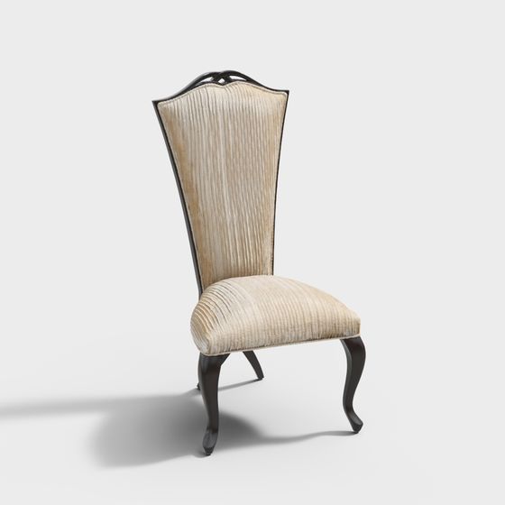 Elegant Vintage Chair 3D model