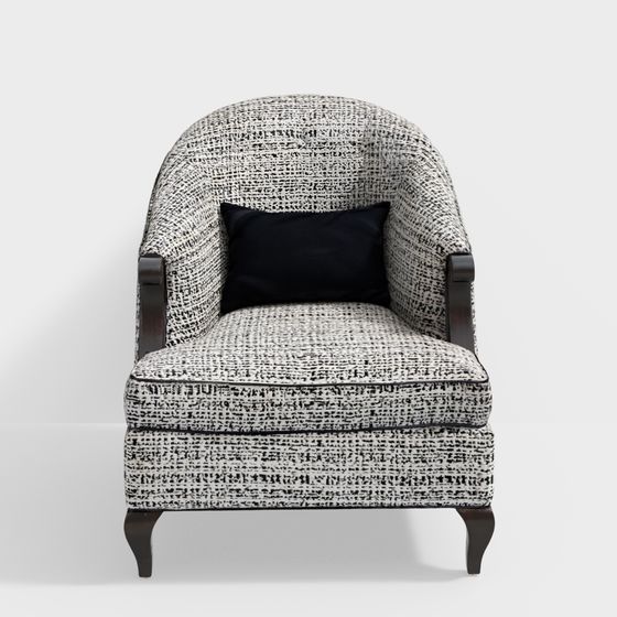 Tweed Armchair 3D model