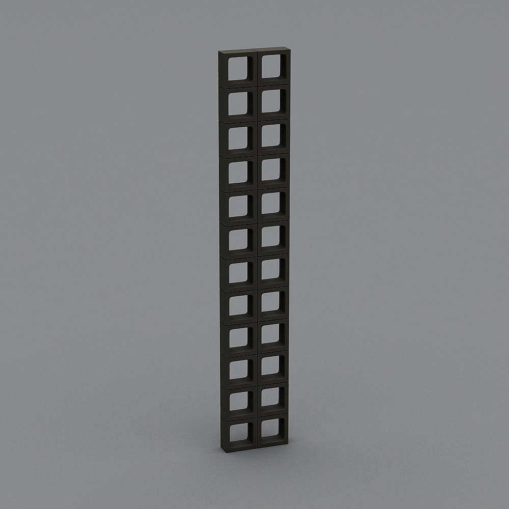 Decorative Concrete Block Wall,Square concrete block pattern,  concrete wall background